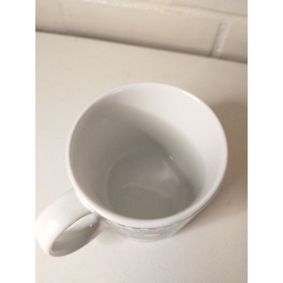 Jolly Snowmen Mugs Debbie Mumm Sakura  2000 Set Of 4 - Picture 2 of 13